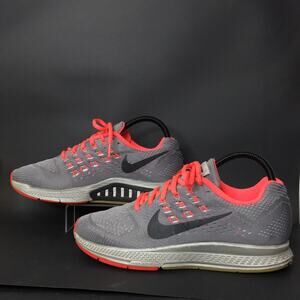 Nike H2O Repel Structure 18 Running Shoes Gray & Coral Women's Size 8.5